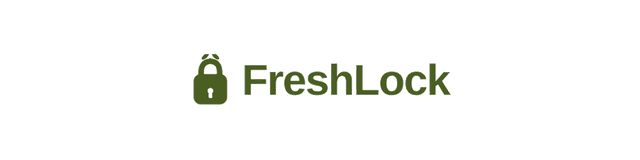 FreshLock（フレッシュロック）公式ロゴ — 機械式ドレンカップ付きハンディ真空ポンプ